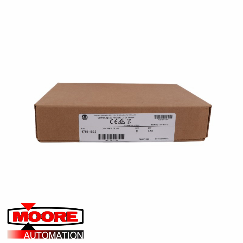 AB 1756-IB32 Módulo D/I ControlLogix de 32 puntos, 12/24 VCC