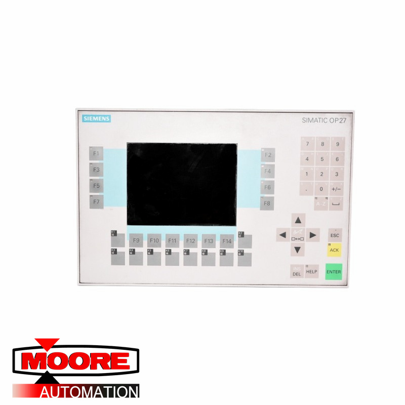 Panel de operador SIEMENS 6AV3627-1JK00-0AX0 OP27 - Monocromo