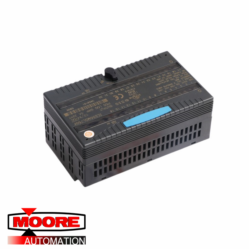 GE IC200MDL750 Salida 12/24VDC POS LÓGICA 0.5A por punto