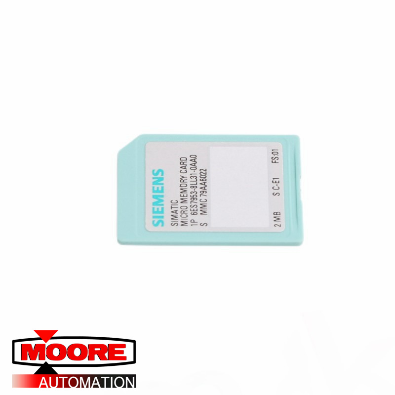 SIEMENS 6ES7953-8LL31-0AA0 Tarjeta de micromemoria - 2 MB