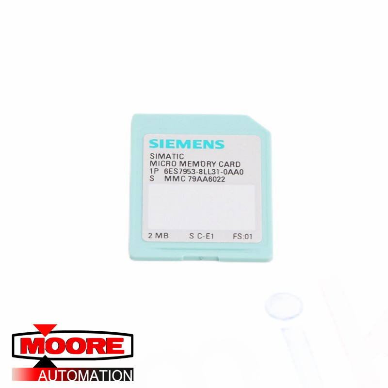 SIEMENS 6ES7953-8LL31-0AA0 Tarjeta de micromemoria - 2 MB