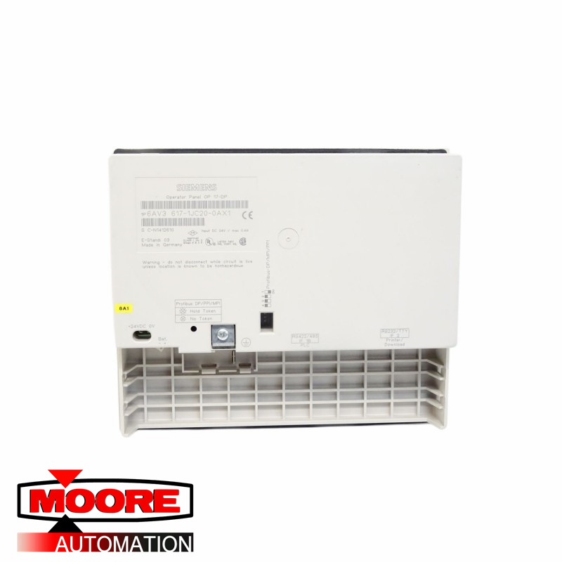 Panel operador SIEMENS 6AV3617-1JC20-0AX1 OP17 - Interfaz DP