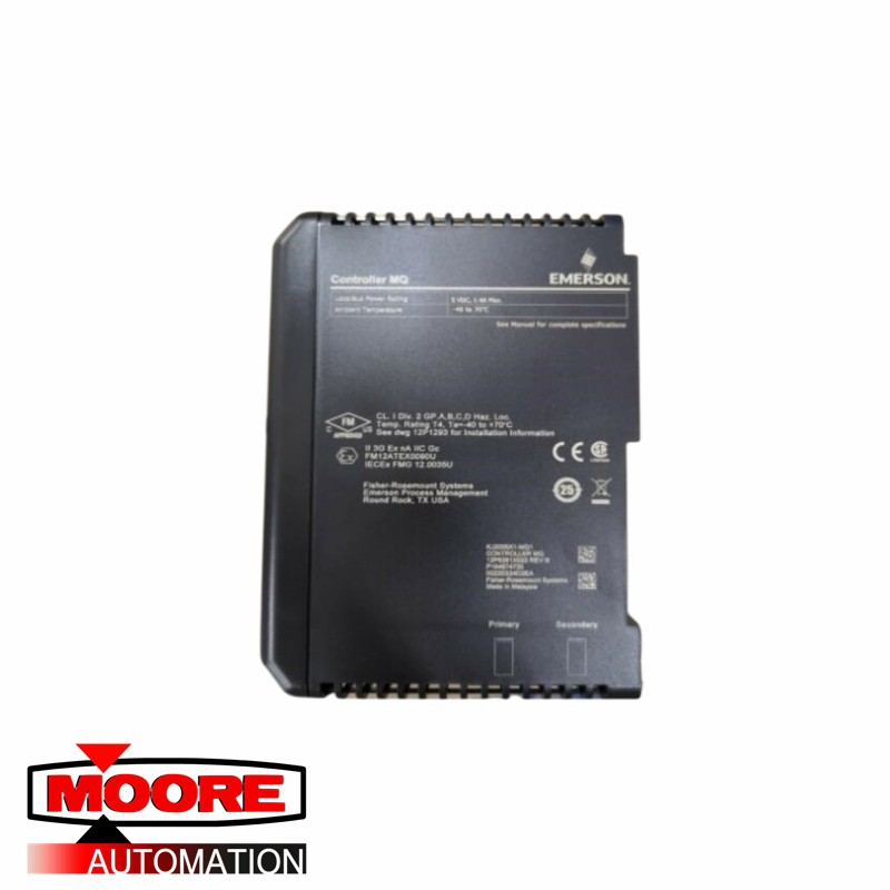 Módulo controlador EMERSON VE3008 KJ2005X1-MQ1 12P6381X022