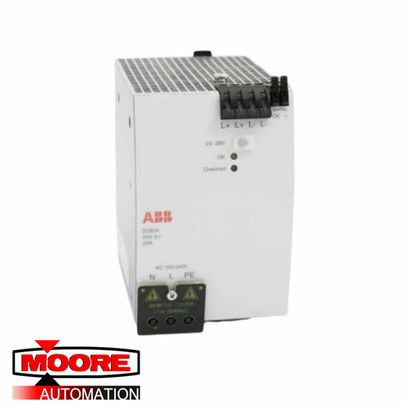 Dispositivo de fuente de alimentación ABB SD834 3BSC610067R1