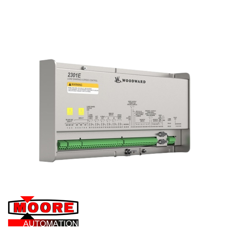 Controlador de velocidad WOODWARD 2301E: carga compartida