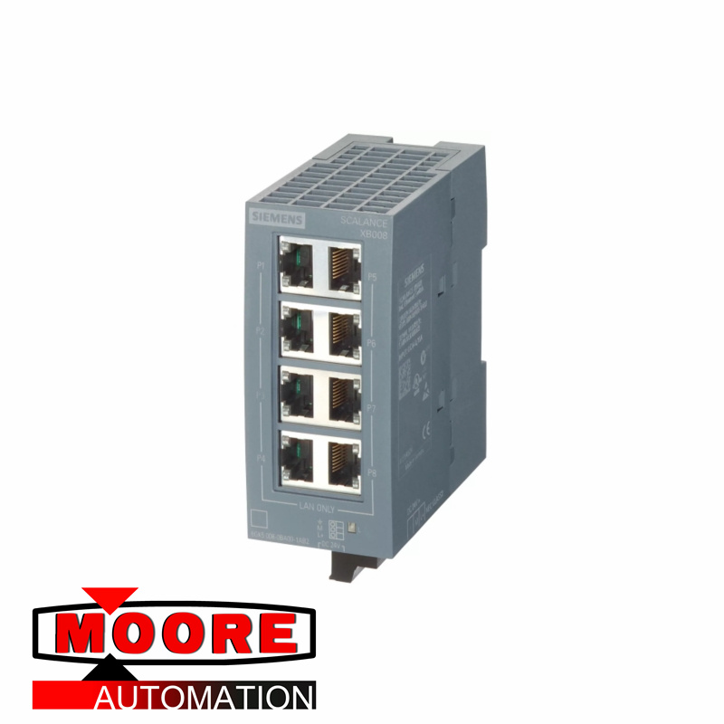 SIEMENS 6GK5008-0BA00-1AB2 Conmutador Ethernet industrial