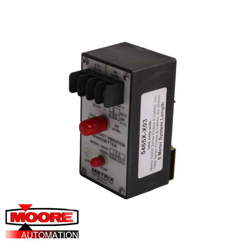 METRIX 5465E-103 TRANSMISOR DE VIBRACIONES