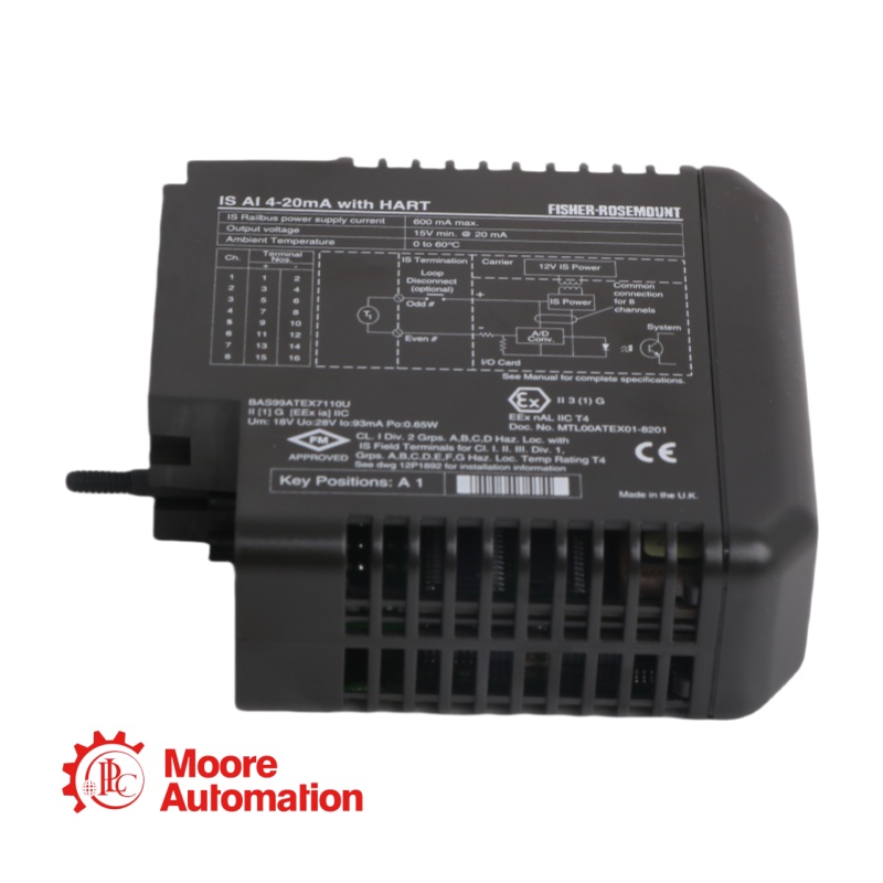 Actuador eléctrico EMERSON VE4012S2B2 KJ3102X1-BA1 12P1863X032