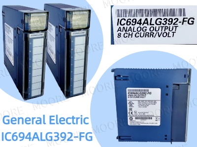 GE lanza el módulo de salida analógica IC694ALG392-FG: Permite un funcionamiento eficiente y estable de los sistemas de automatización industrial.