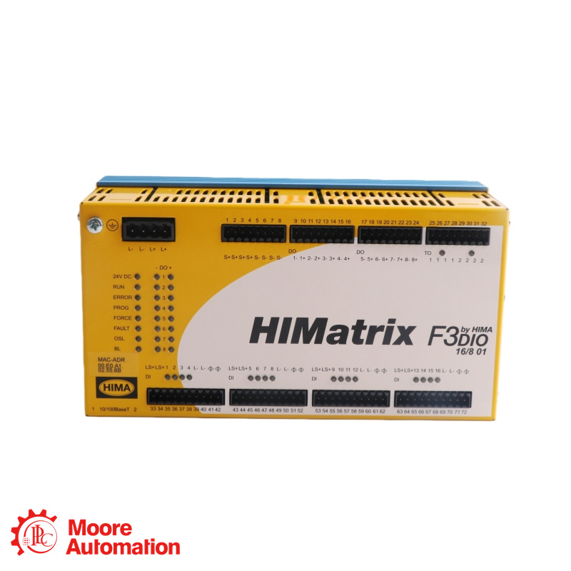 Controlador relacionado con la seguridad HIMA F3 DIO 16/8 01