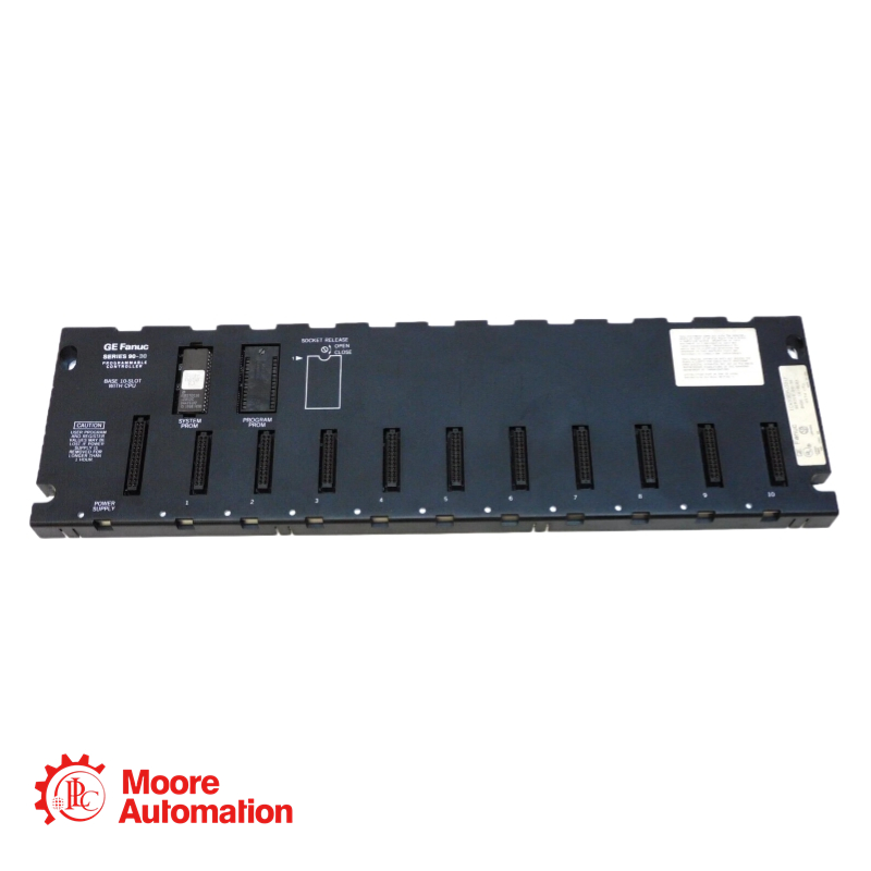 Base General Electric IC693CPU321 de 10 ranuras con CPU