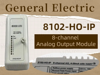 GE 8102-HO-IP Analog Output Module Delivers Precision Control for Demanding Process Applications