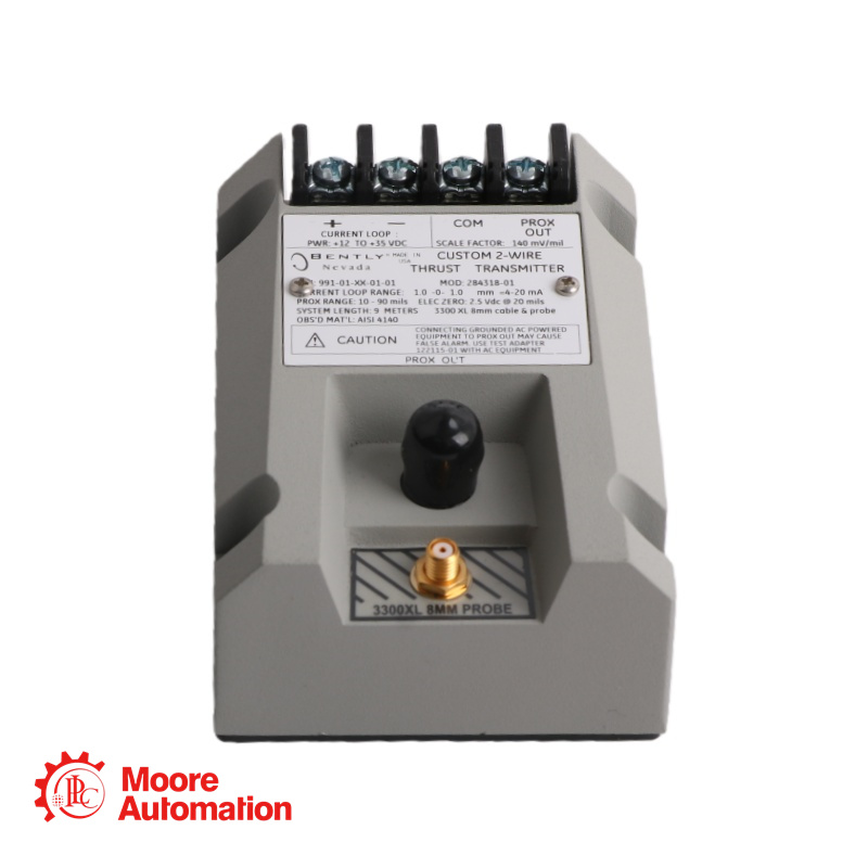 Bently Nevada 991-01-XX-01-00 MOD:284318-01 Thrust Transmitter