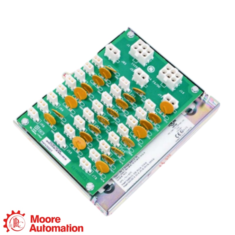 Placa de terminales de entrada analógica GE Vernova 151X1202YE03SA04 IS200STAIH2ADC Mark VIe