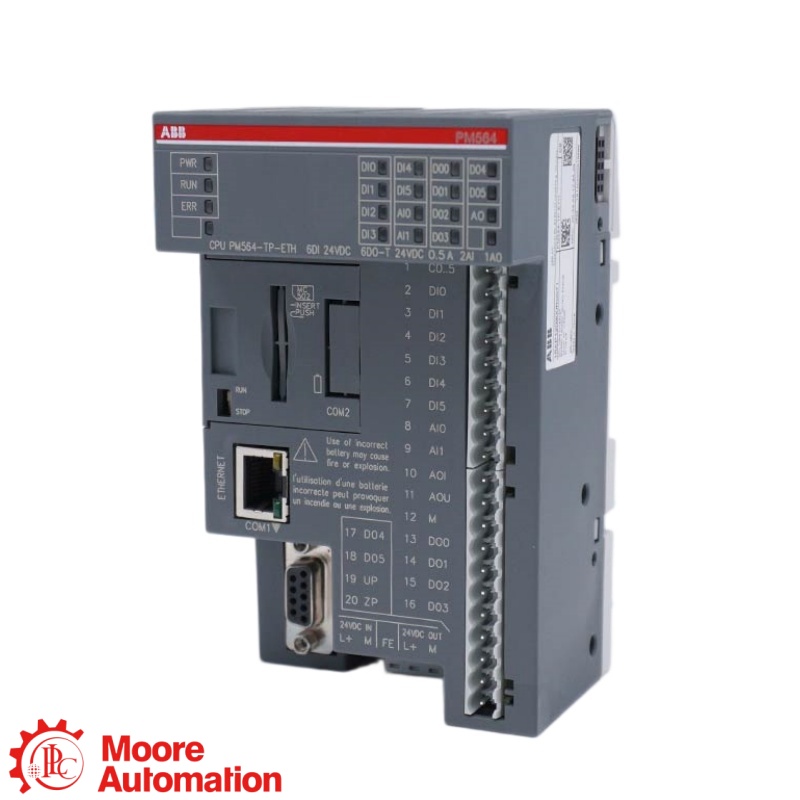 Módulo procesador ABB PM5670-2ETH AC500 V3