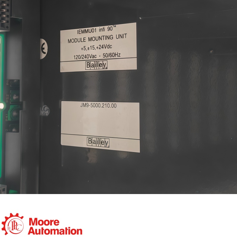 Unidad de montaje de módulo de montaje trasero ABB Bailey IEMMU01 INFI 90