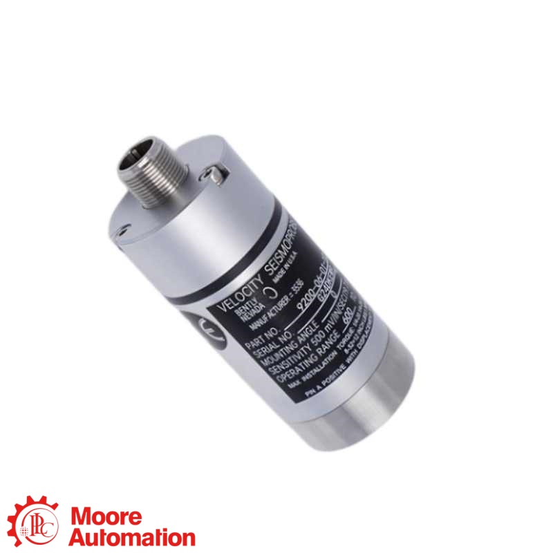 Transductor de velocidad de sismoprobe de dos hilos Bently Nevada 9200-06-01-11-04