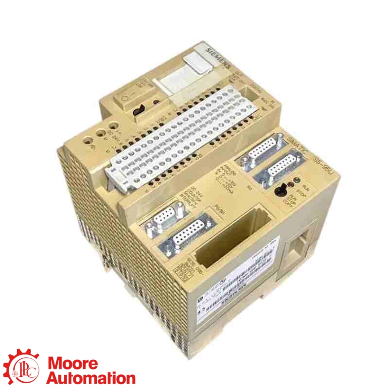 Unidad compacta Siemens 6ES5095-8MC01 SIMATIC S5-95U con segunda interfaz serie.