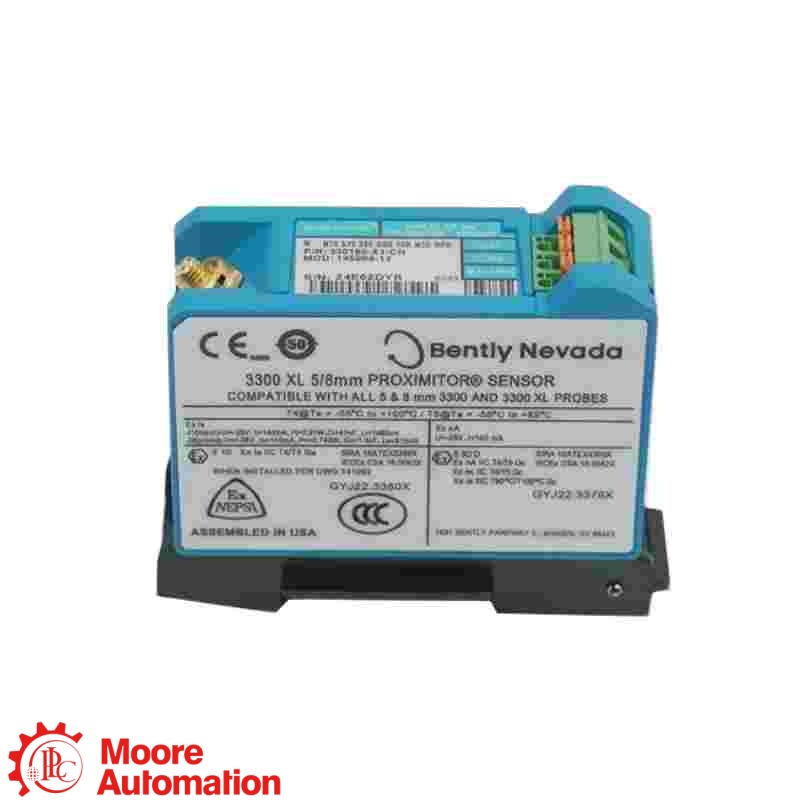 Bently Nevada 350501-00-00-00-01-05 Acceleration Charge Amplifier