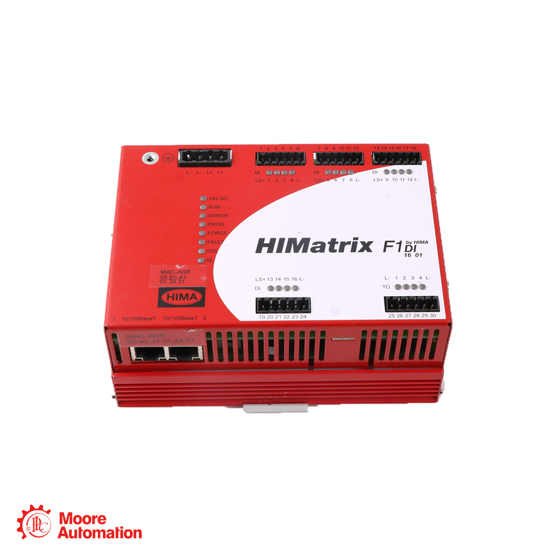 HIMA HIMATRIX F1 DI 16 01 16-Channel Safety Digital Input Remote I/O