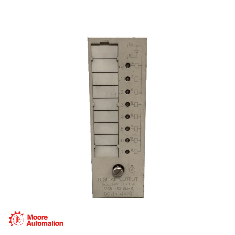 Siemens 6ES5453-8MA11 8-Channel Output Module