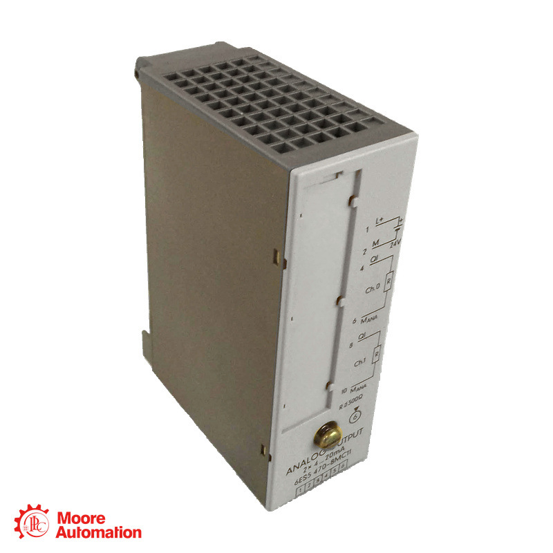 Siemens 6ES5470-8MC11 SIMATIC S5 Analog Output 470 Module